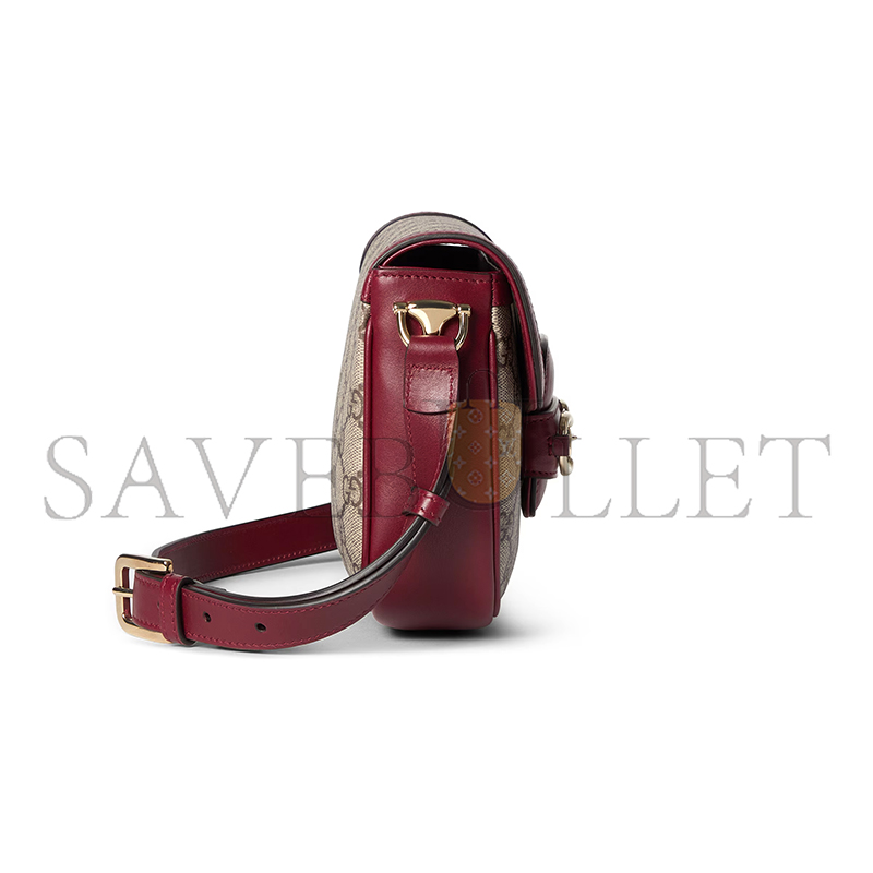 G*u*i horsebit 1955 soft small shoulder bag 815205 (20*14.5*5.1cm)
